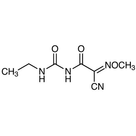 Cymoxanil structure
